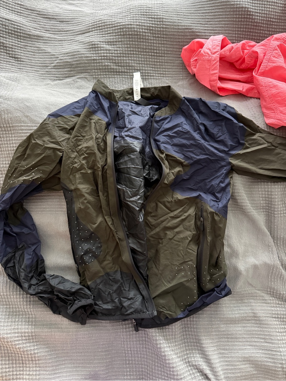lululemon athletica Olive Green & Navy Lightweight Jacket